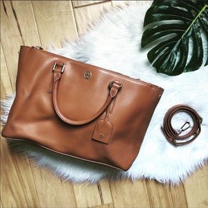 Large Robinson Double Zip Tote Bag